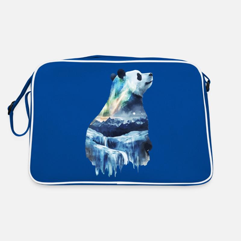 Panda Retro Tasche