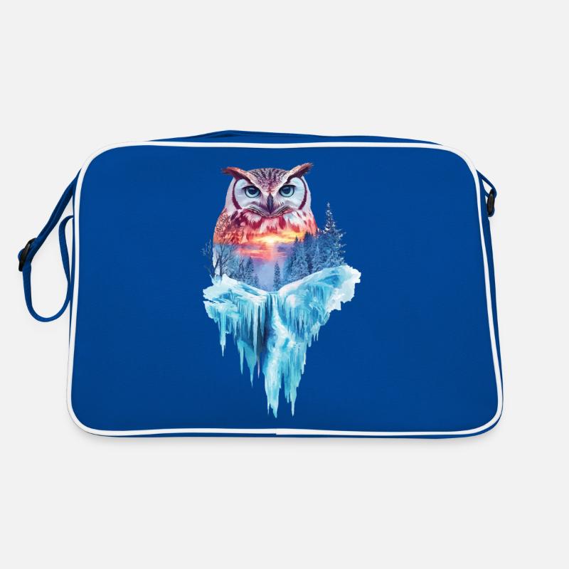 Eule Retro Tasche