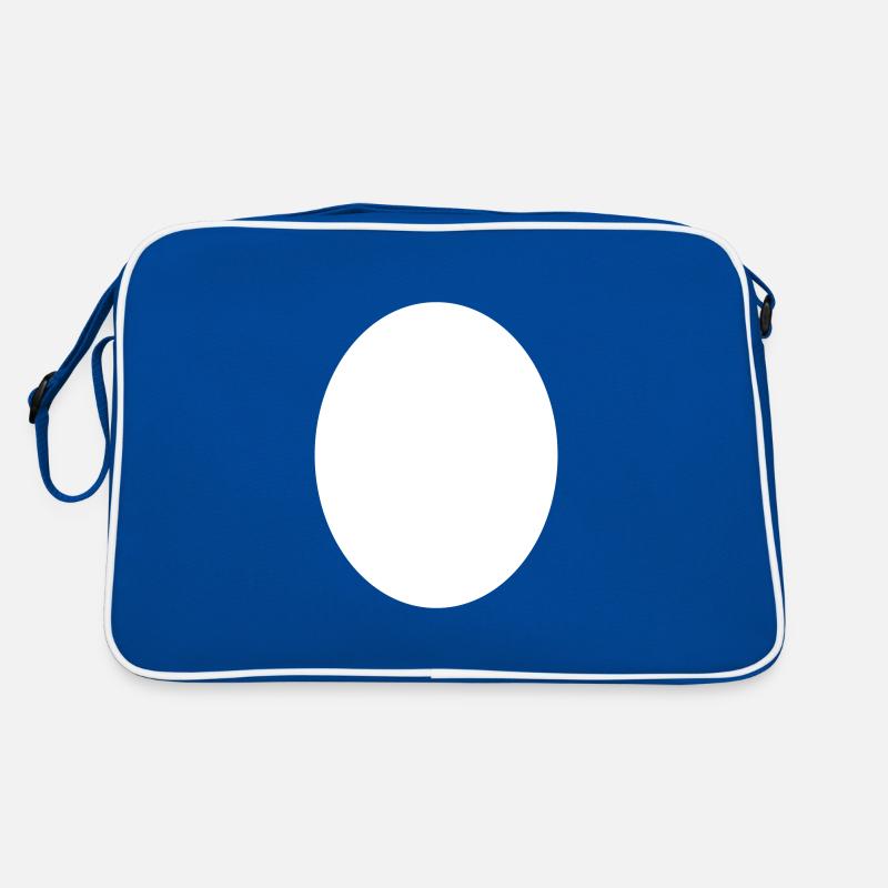 Background Egg White Retro Bag