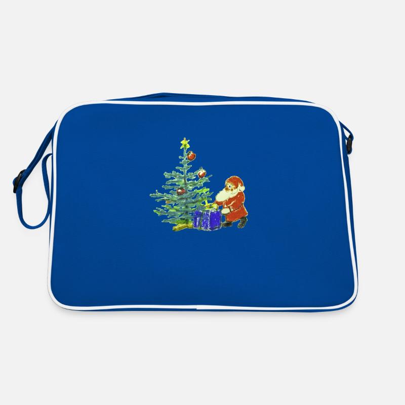 Père Noël Sac Retro