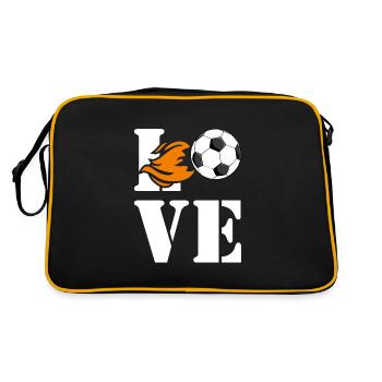 Amateur de football - Sac Retro - noir/or - Dos