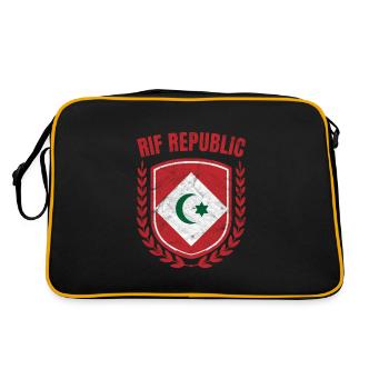 République du Rif - Sac Retro - noir/or - Dos