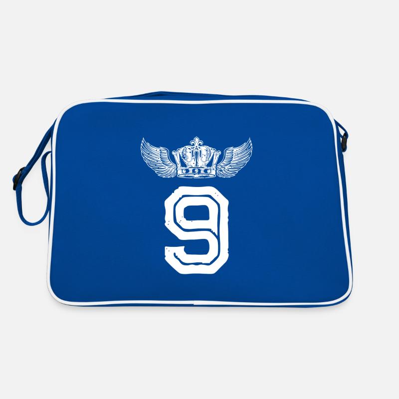 9 Couronne de numéros Sac Retro