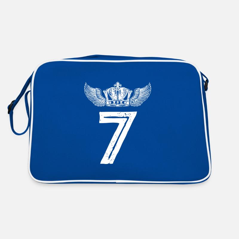 7 Couronne de numéros Sac Retro