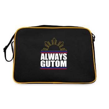 Filipino Philippines - Sac Retro - noir/or - Dos