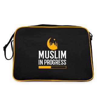 Musulman - Sac Retro - noir/or - Dos