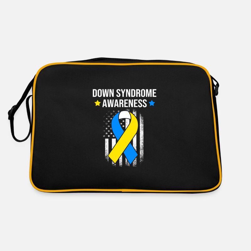 Down Syndrom Retro Tasche