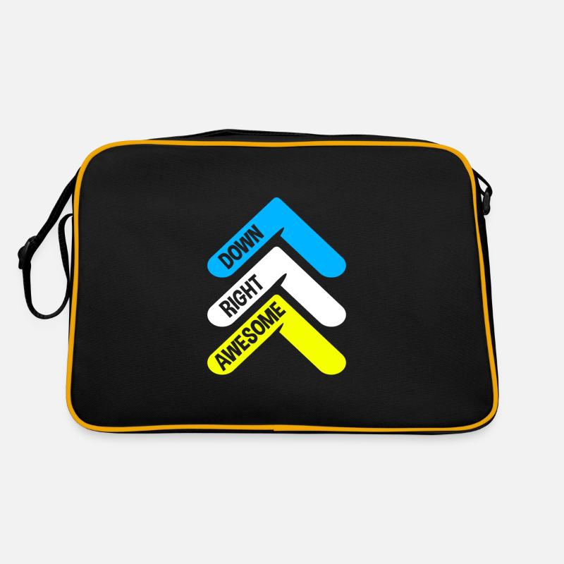 Down syndrome Retro Bag