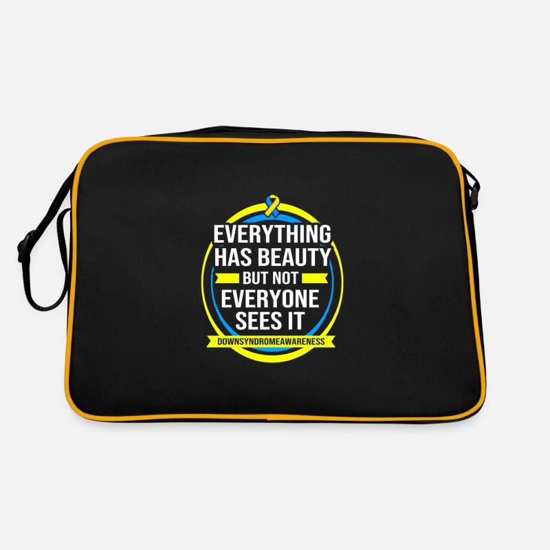 Down Syndrom T21 Chromosom Trisomie Retro Tasche