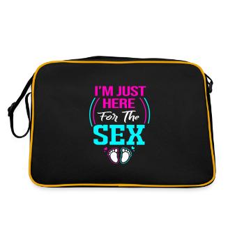 Révélation du sexe - Sac Retro - noir/or - Dos