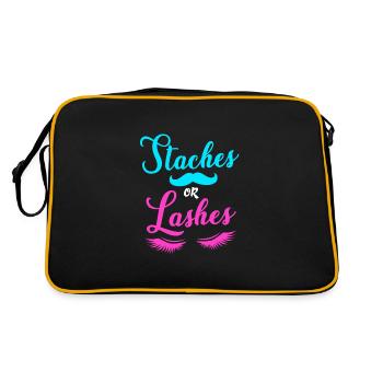 Révélation du sexe - Sac Retro - noir/or - Dos