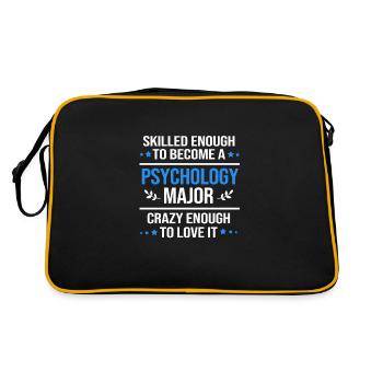 School psychologist - Retro Bag - black/gold - Back