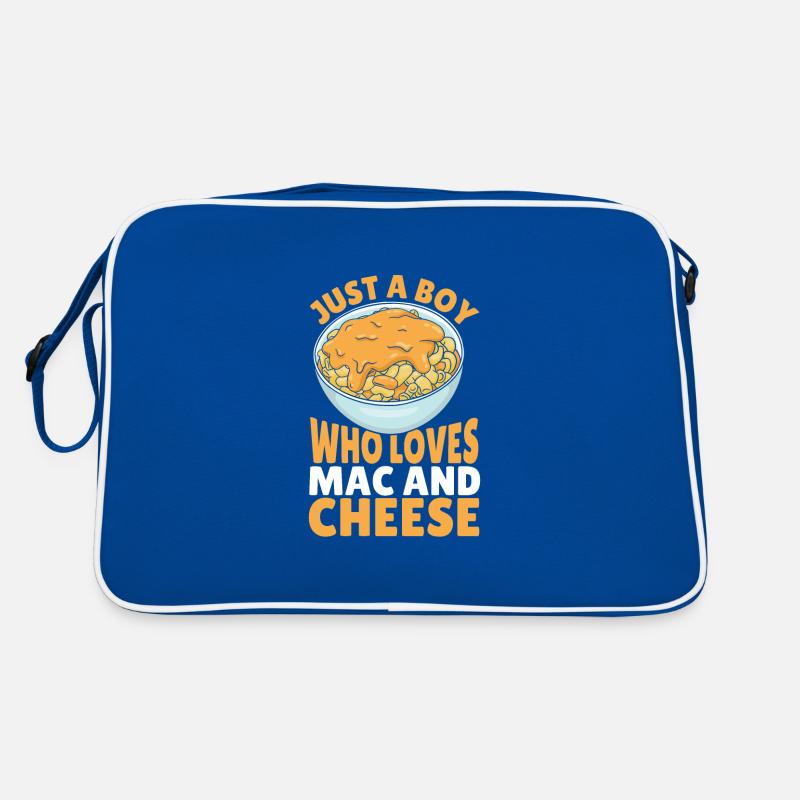 Just a boy who loves mac and cheese Retro Bag