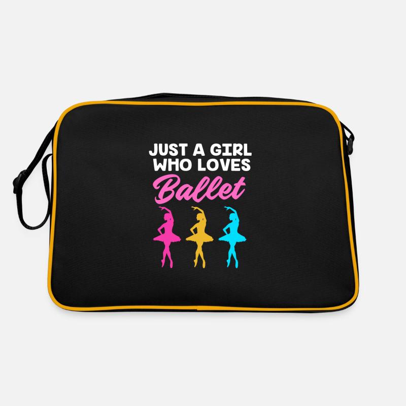 Ballet Ballet Dancer Retro Bag