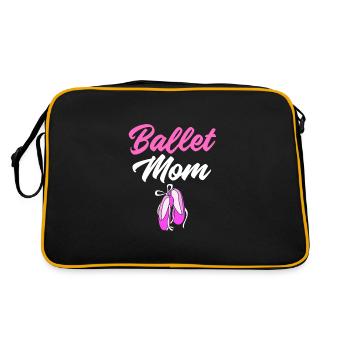 Ballet Ballet Dancer - Retro Bag - black/gold - Back