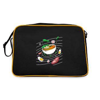 Universe Solar System - Retro Bag - black/gold - Back