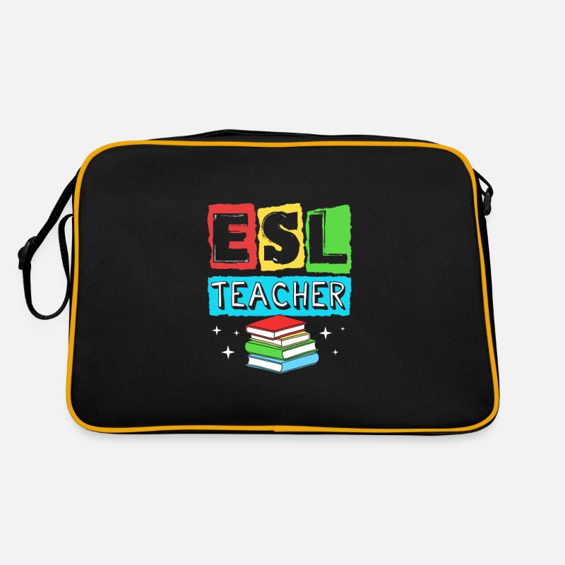 Englischlehrerin Englisch Lehrer Retro Tasche