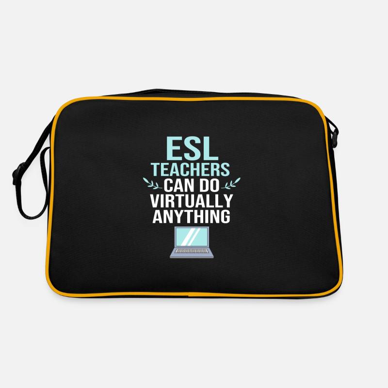 Professeur d’anglais Professeur d’anglais Sac Retro