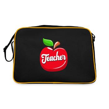 Professeur d’anglais Professeur d’anglais - Sac Retro - noir/or - Dos
