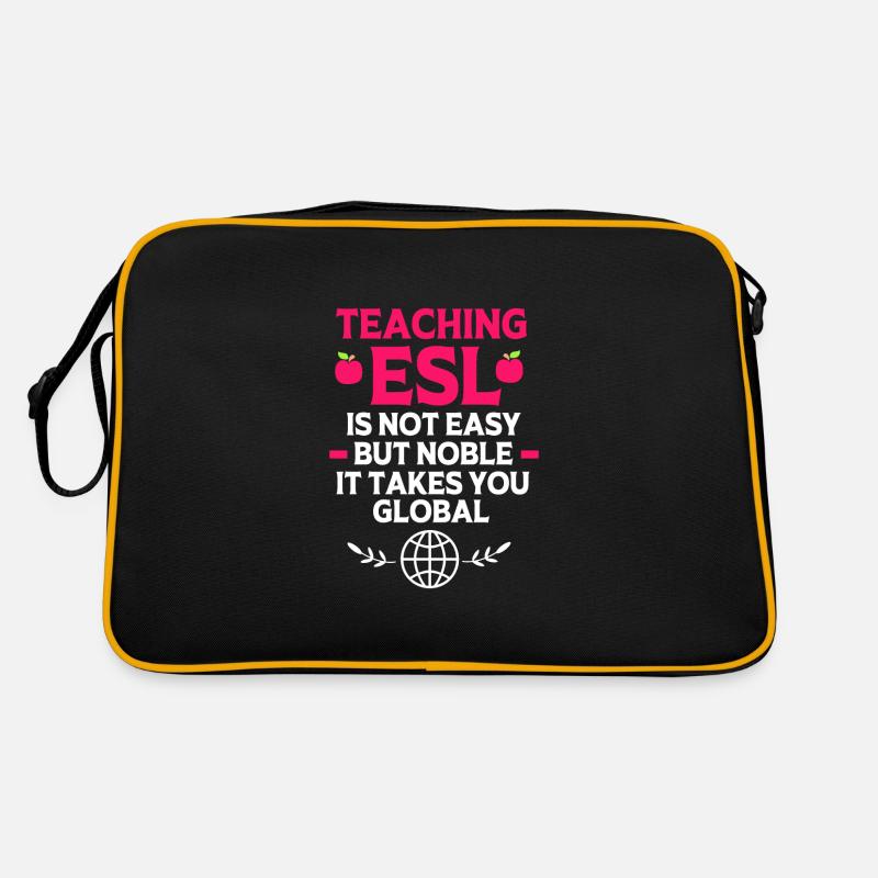 Professeur d’anglais Professeur d’anglais Sac Retro