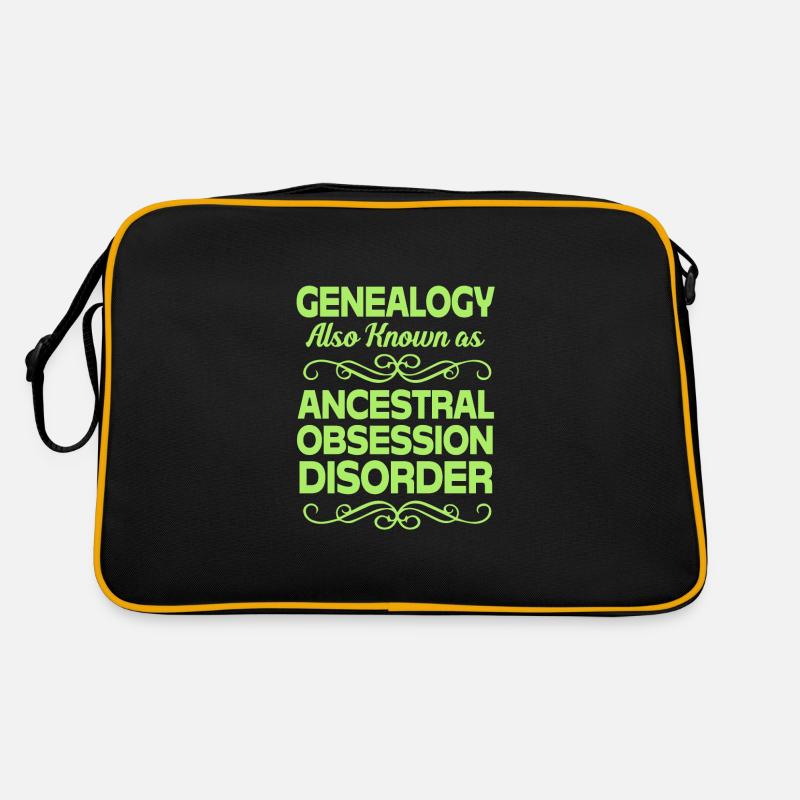 Stammbaum Genealogie Retro Tasche
