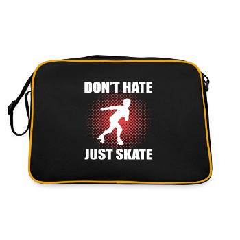 Roller Skating Roller Skates Inline Skates - Retro Bag - black/gold - Back