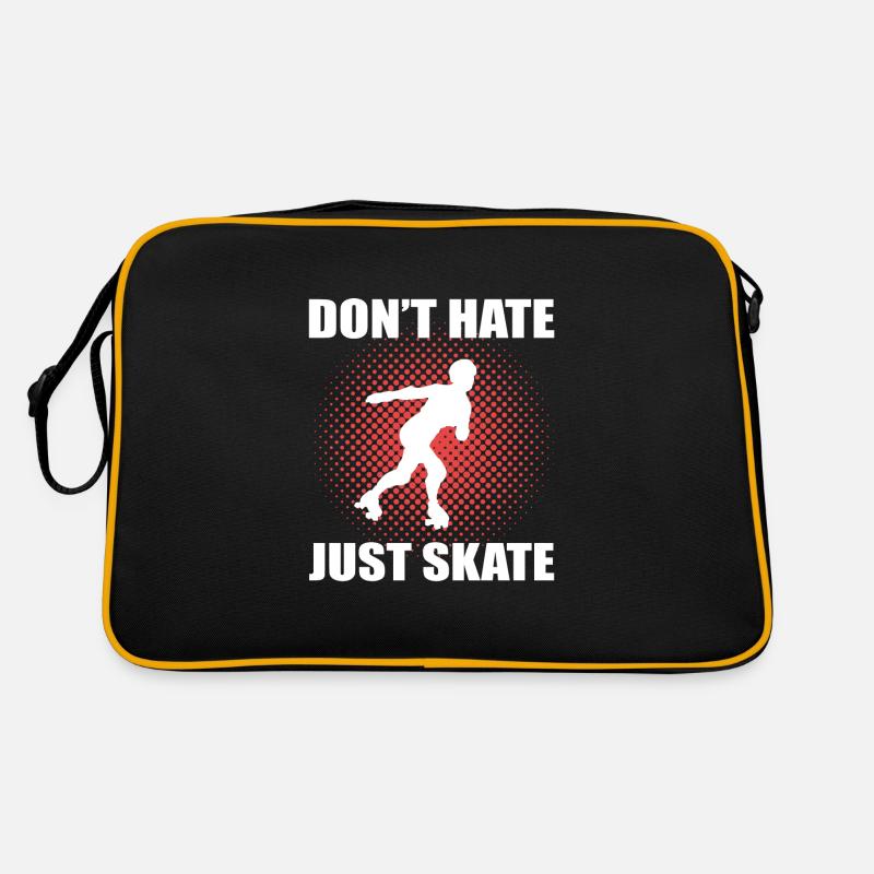 Rollschuhlaufen Rollschuhe Inline-Skates Retro Tasche