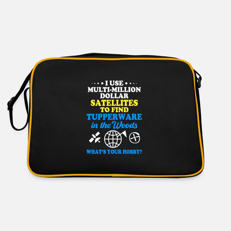 Geocaching Geocache Geocacher Retro Bag