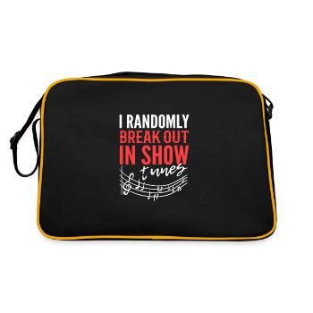 Théâtre - Sac Retro - noir/or - Dos