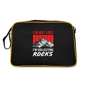 Géologue - Sac Retro - noir/or - Dos