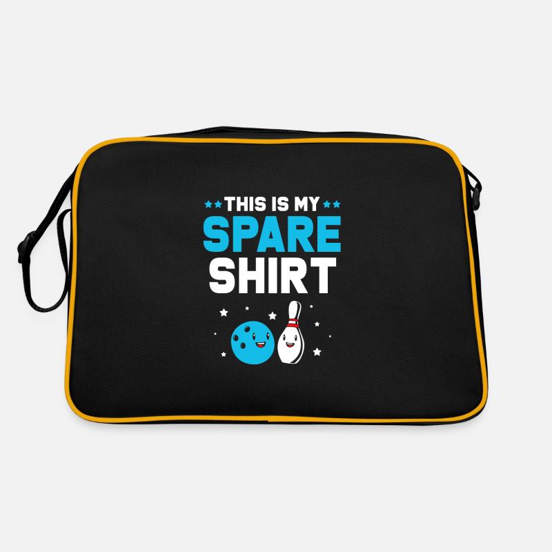 Bowling Bowler Bowling Skittles Bowling Ball Retro Bag