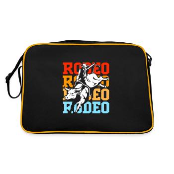 Rodéo - Sac Retro - noir/or - Dos