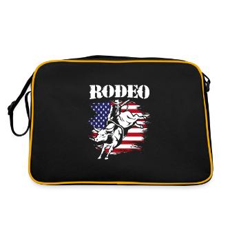 Rodéo - Sac Retro - noir/or - Dos