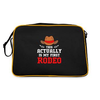 Rodéo - Sac Retro - noir/or - Dos