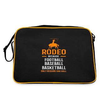 Rodéo - Sac Retro - noir/or - Dos