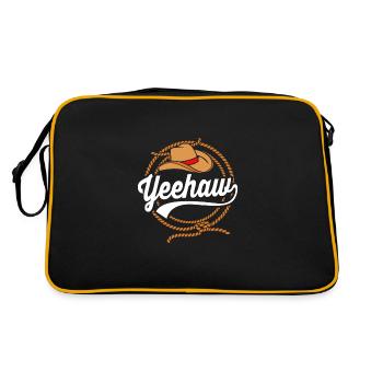 Rodéo - Sac Retro - noir/or - Dos