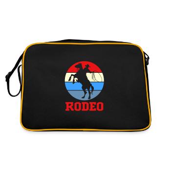 Rodéo - Sac Retro - noir/or - Dos