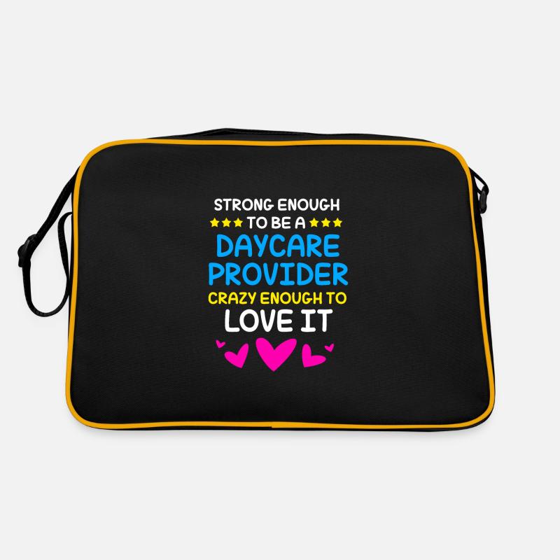Daycare Center Education Educator Educator Retro Bag