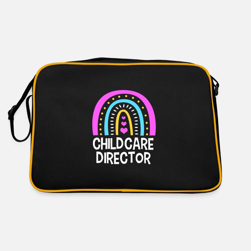 Daycare Center Education Educator Educator Retro Bag