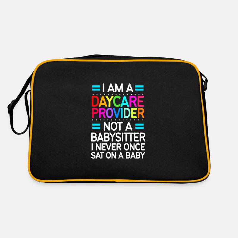 Daycare Center Education Educator Educator Retro Bag