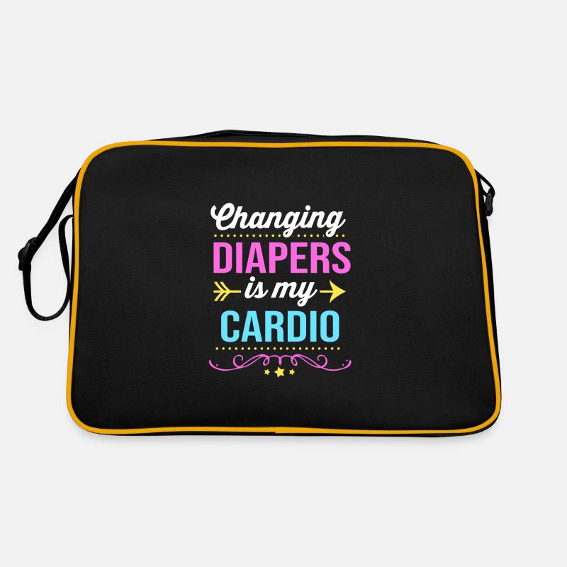 Daycare Center Education Educator Educator Retro Bag