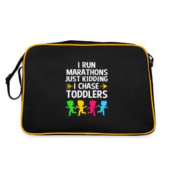 Kindergarten Education Educator Educator - Retro Bag - black/gold - Back