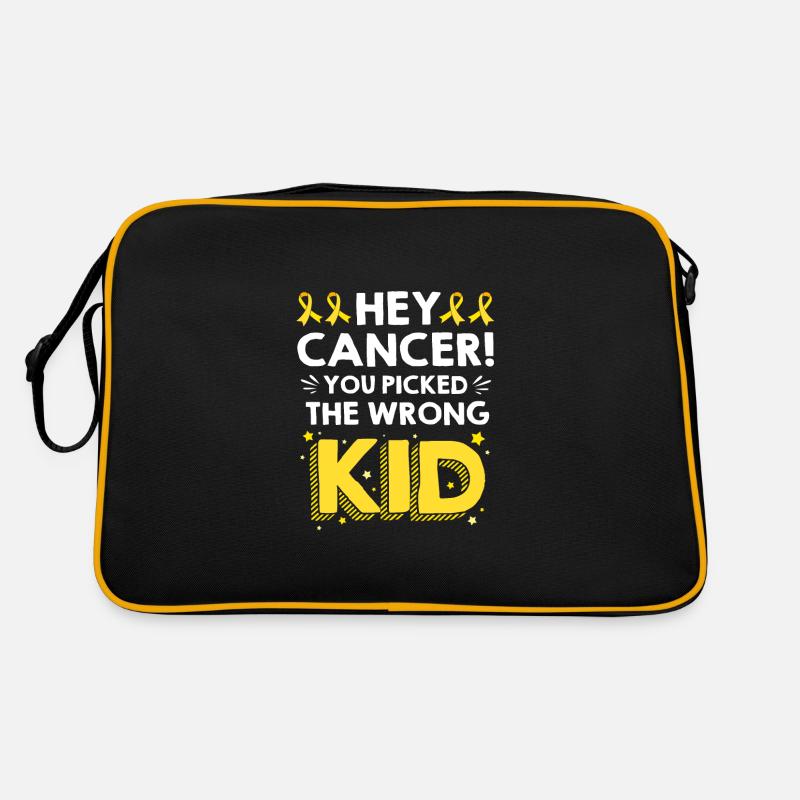 Krebs Kind Retro Tasche