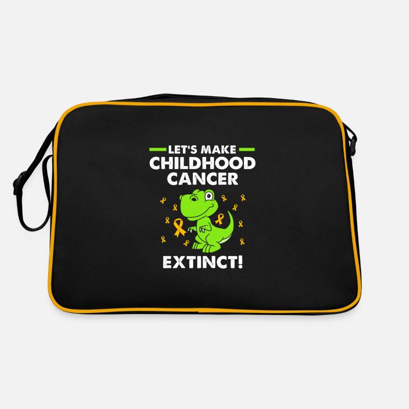 Krebs Kind Krebs-Überlebender Retro Tasche