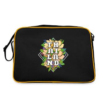 Thai - Retro Bag - black/gold - Back