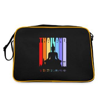 Thai - Retro Bag - black/gold - Back