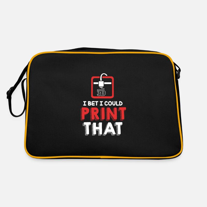 3D Druck Retro Tasche