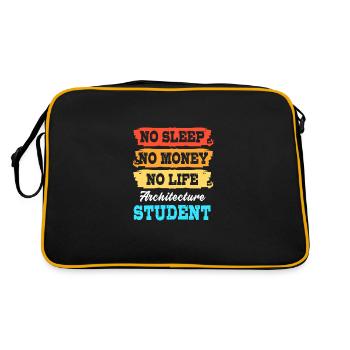 architecture - Retro Bag - black/gold - Back