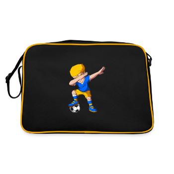 Football ukrainien - Sac Retro - noir/or - Dos
