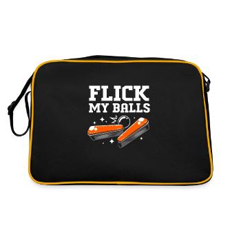 Flipper Pinball - Retro Bag - black/gold - Back